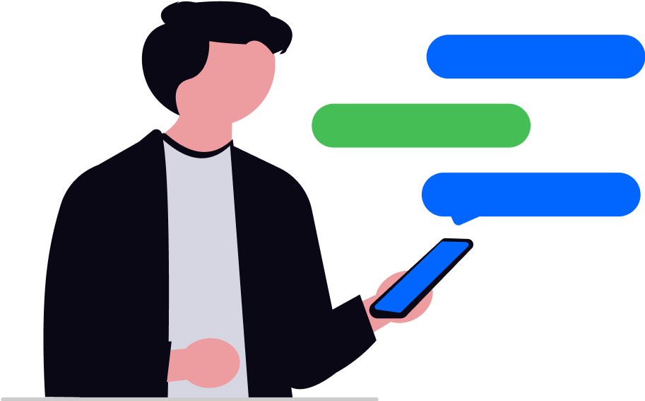 Chat directly with companies for peace of mind.